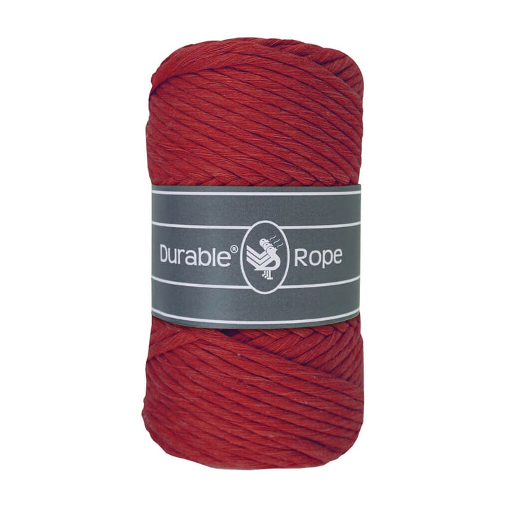 Durable 0316 - Red Durable Makramee Garn 3 mm x 75 m Lieblingsgarn