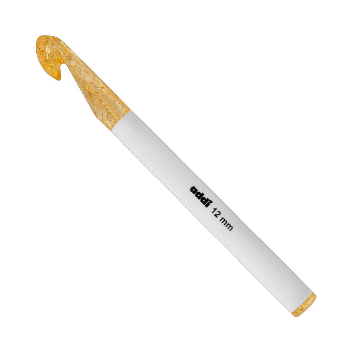 Addi 15 cm / 12 mm Addi Wollhäkelnadel Champagner - 445-7 Lieblingsgarn