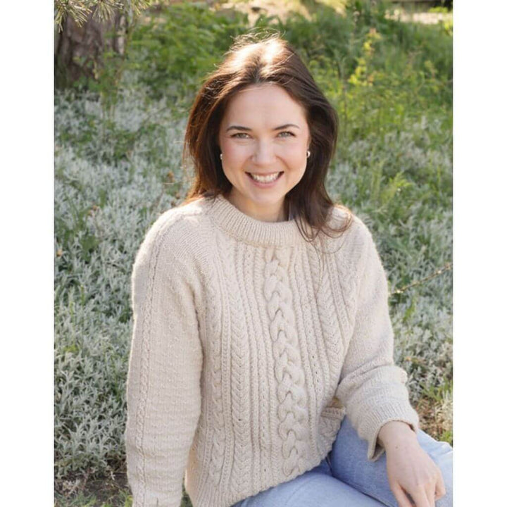 Drops Design Pattern Damen Pullover Echo River Strickanleitung - Drops (PDF) Lieblingsgarn