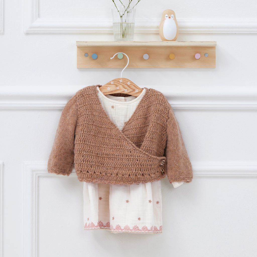 Lana Grossa Pattern Wickeljäckchen Strickanleitung - Lana Grossa (Heft) Lieblingsgarn