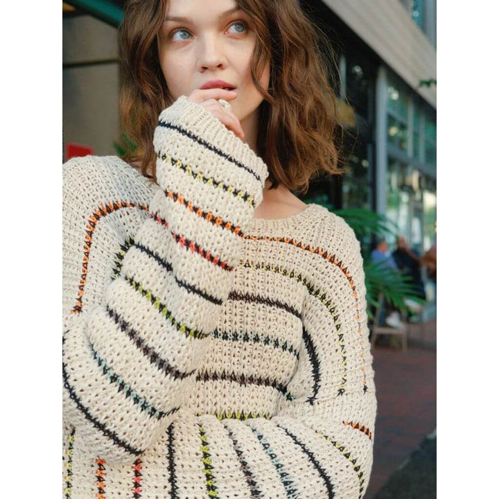 Sandnes Garn Pattern Damen Streifenpullover Sebrina Sweater Strickanleitung - Sandnes Garn (Heft) Lieblingsgarn