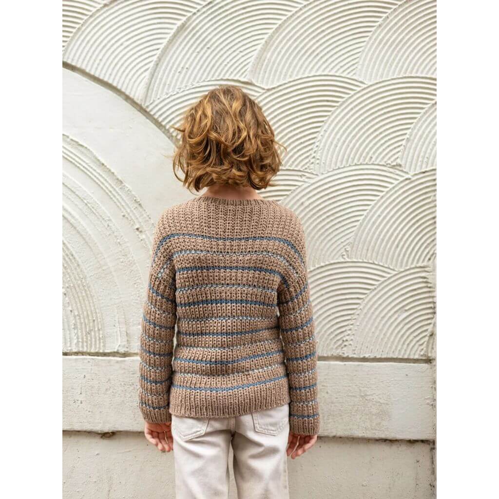 Sandnes Garn Kinder Pullover Sebbe Sweater Junior Strickanleitung - Sandnes Garn (Heft) Lieblingsgarn