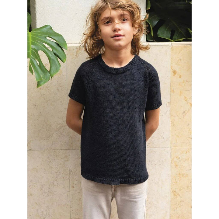 Sandnes Garn Pattern Shirt Robin Tee Junior Strickanleitung - Sandnes Garn (Heft) Lieblingsgarn