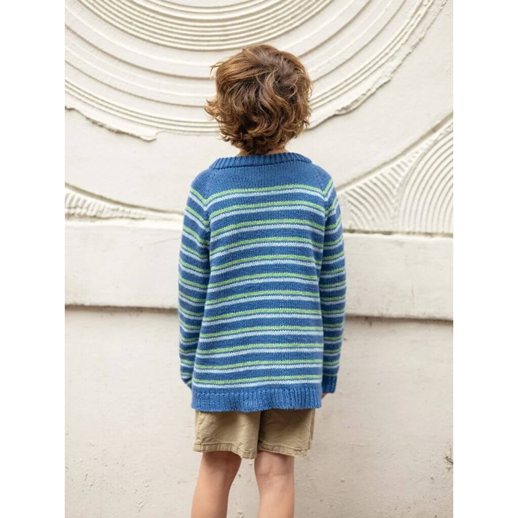 Sandnes Garn Streifenpullover Collin Sweater Junior Strickanleitung - Sandnes Garn (Heft) Lieblingsgarn