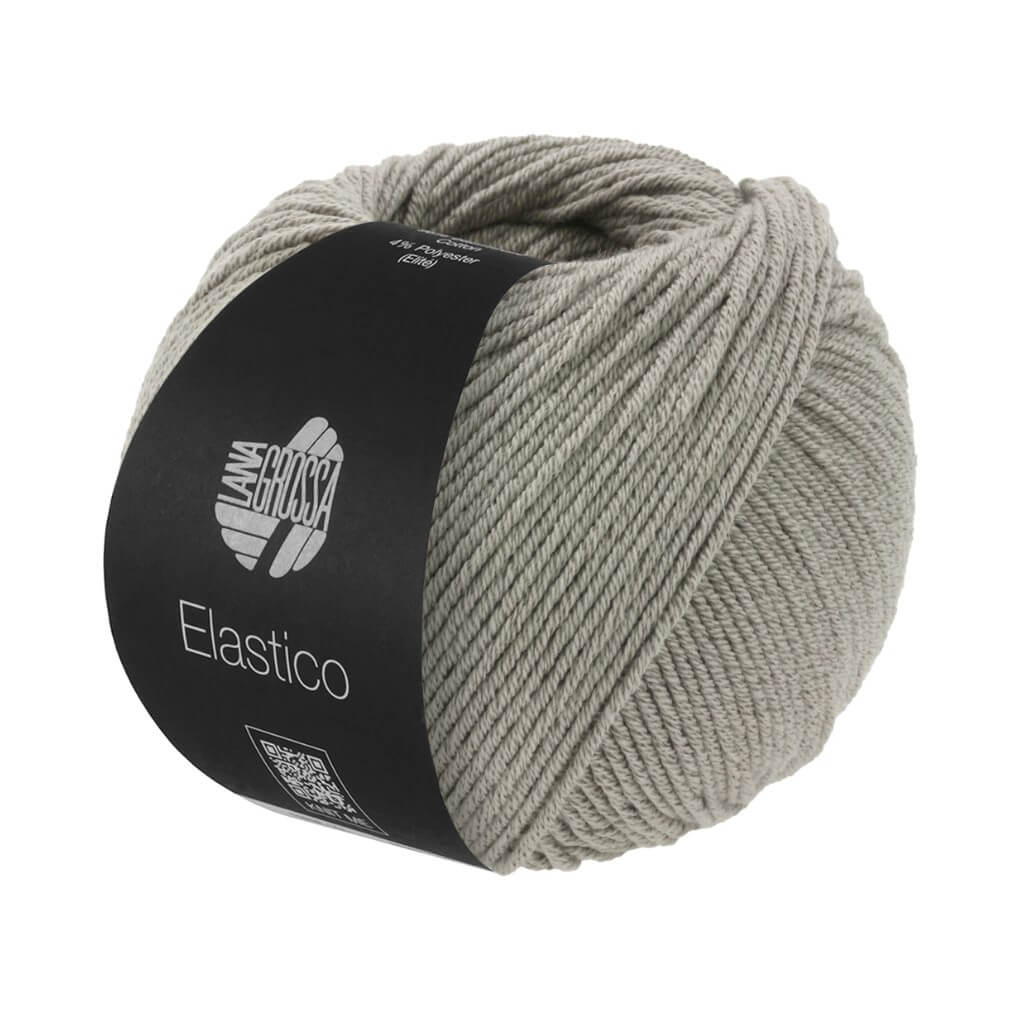 Lana Grossa 195 - Silbergrau Lana Grossa Elastico Lieblingsgarn