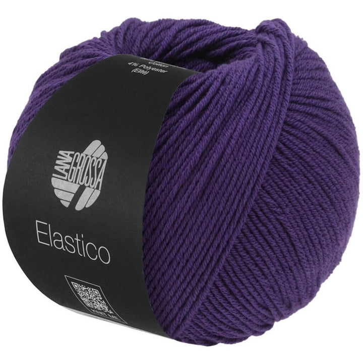 Lana Grossa 198 - Dunkelviolett Lana Grossa Elastico Lieblingsgarn