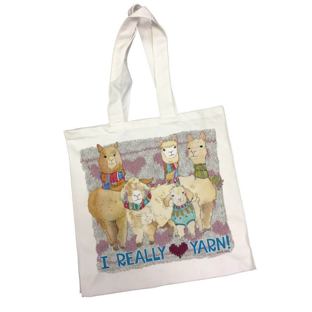 Emma Ball BAG-WOOL05 Emma Ball bedruckte Tasche Lieblingsgarn