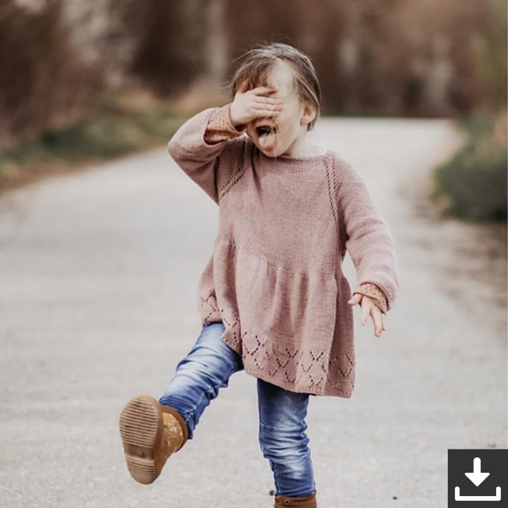 Appelbanne Design Tunika Enny Blus Strickanleitung - Appelbanne Design (PDF) Lieblingsgarn