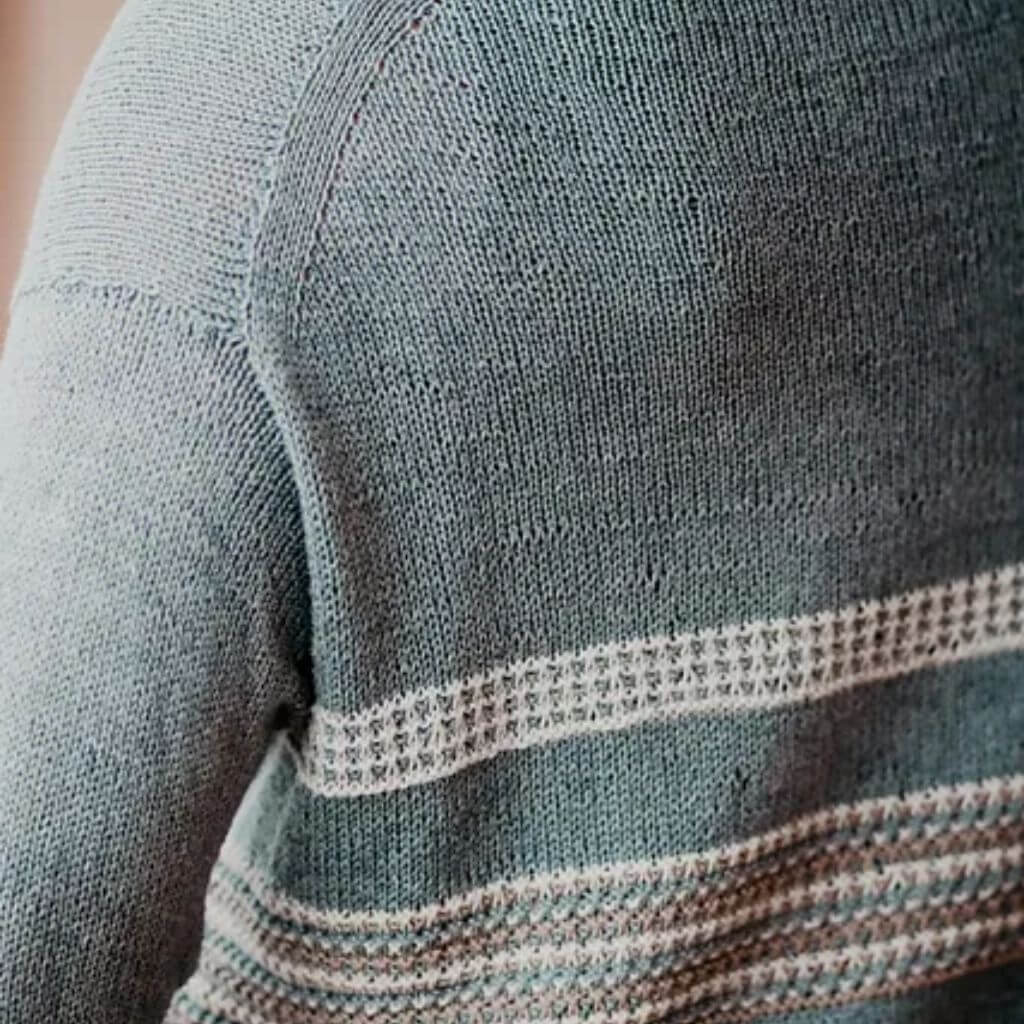 Inga Mallwitz Damenshirt Ethno Tee Strickanleitung - Appelbanne Design (PDF) Lieblingsgarn