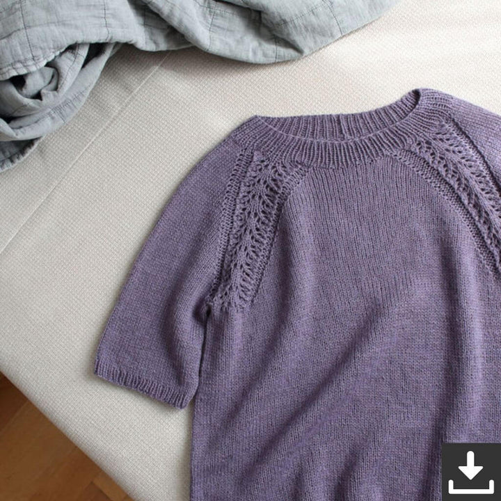 Eviknitwear T-Shirt Birkenzweig Tee Strickanleitung - Evikniwear (PDF) Lieblingsgarn