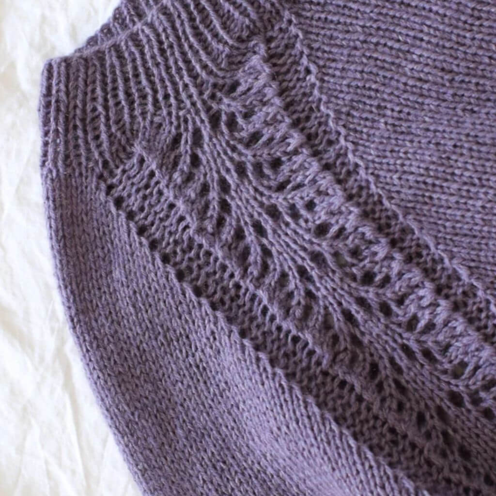 Eviknitwear T-Shirt Birkenzweig Tee Strickanleitung - Evikniwear (PDF) Lieblingsgarn