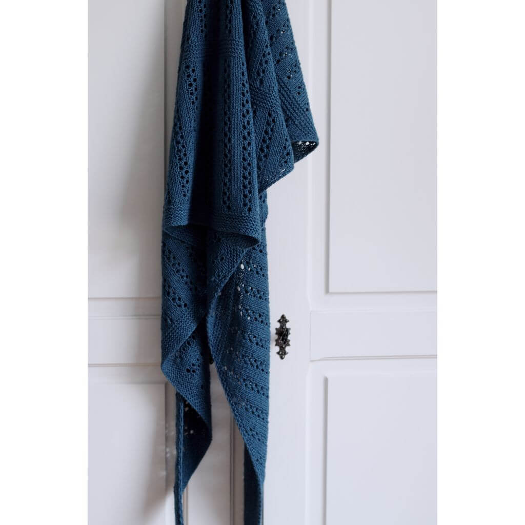 Eviknitwear Pattern Schal Blaubeeren Shawl Strickanleitung - Eviknitwear (PDF) Lieblingsgarn