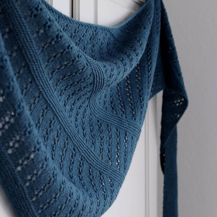 Eviknitwear Pattern Schal Blaubeeren Shawl Strickanleitung - Eviknitwear (PDF) Lieblingsgarn