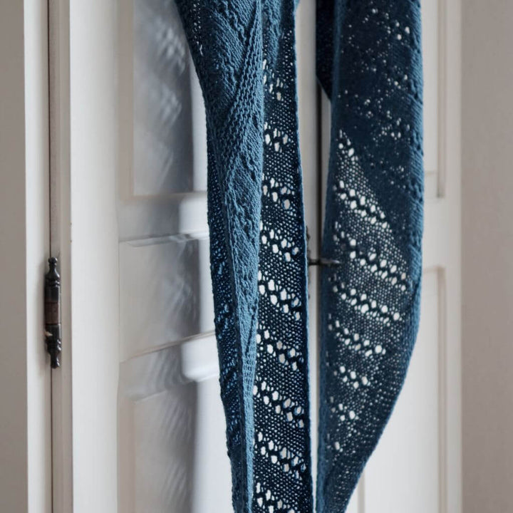 Eviknitwear Pattern Schal Blaubeeren Shawl Strickanleitung - Eviknitwear (PDF) Lieblingsgarn