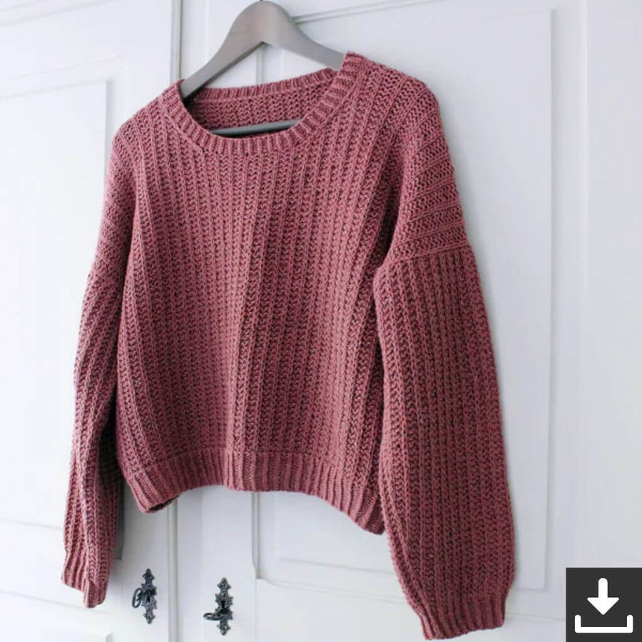 Eviknitwear Cafalú Jumper Strickanleitung - Eviknitwear (PDF) Lieblingsgarn