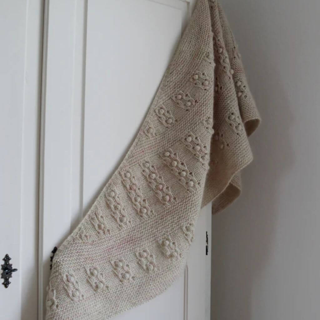 Eviknitwear Schal Frühling Shawl Strickanleitung - Eviknitwear (PDF) Lieblingsgarn