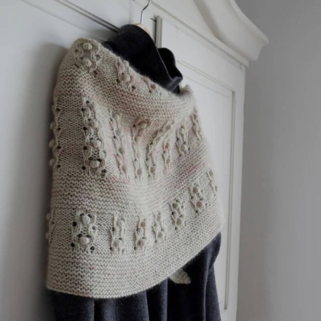 Eviknitwear Schal Frühling Shawl Strickanleitung - Eviknitwear (PDF) Lieblingsgarn