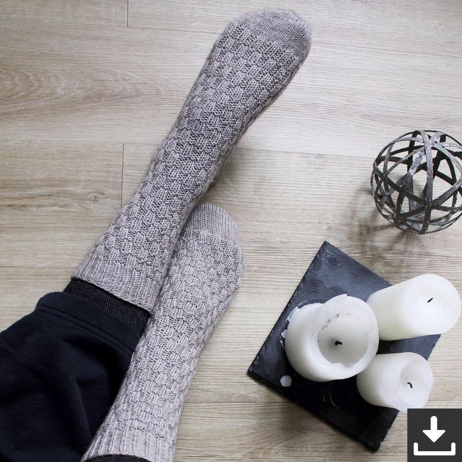 Eviknitwear Pattern Fyn Socken Strickanleitung - Eviknitwear (PDF) Lieblingsgarn