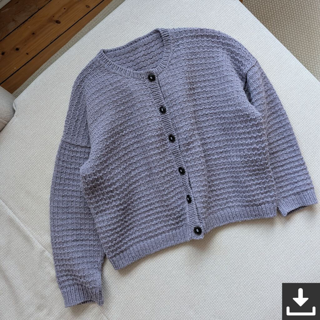 Eviknitwear Pattern Cardigan Ho Cardi Adults Strickanleitung - Eviknitwear (PDF) Lieblingsgarn