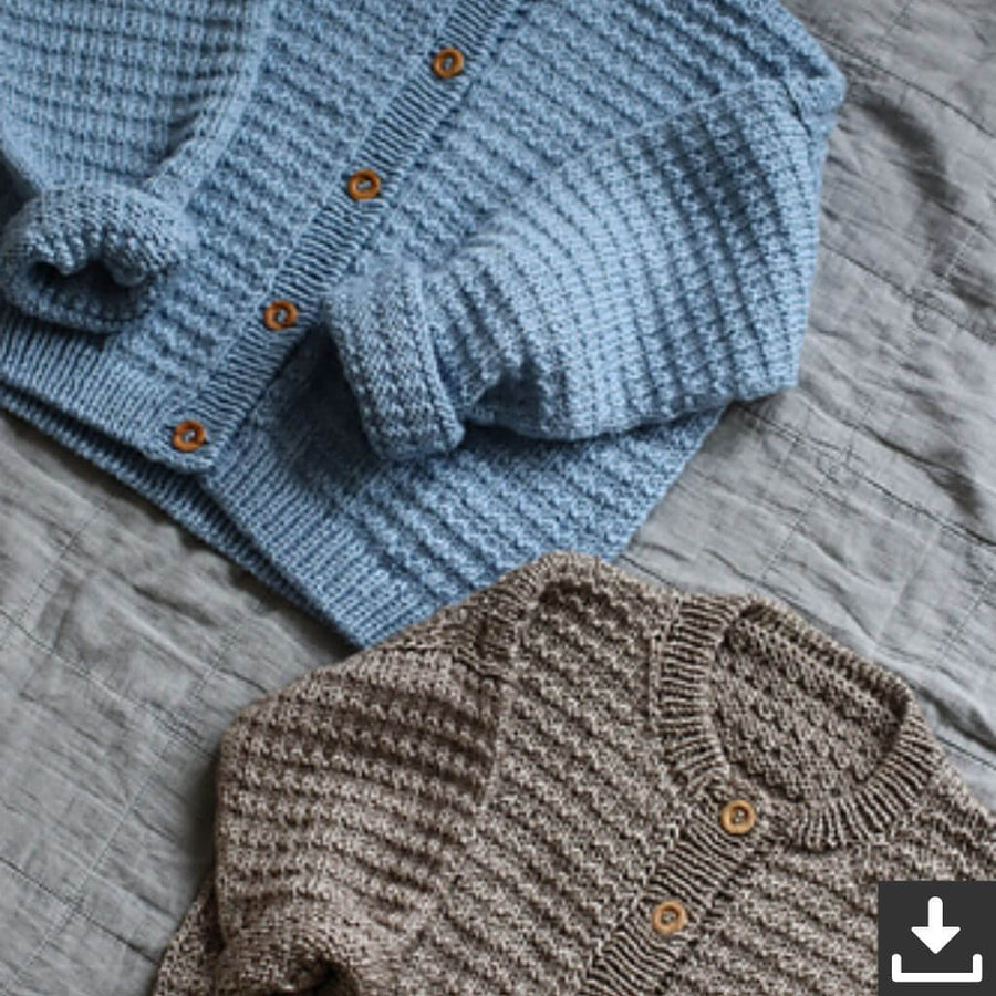 Eviknitwear Strickjacke Ho Cardi Kids Strickanleitung - Eviknitwear (PDF) Lieblingsgarn