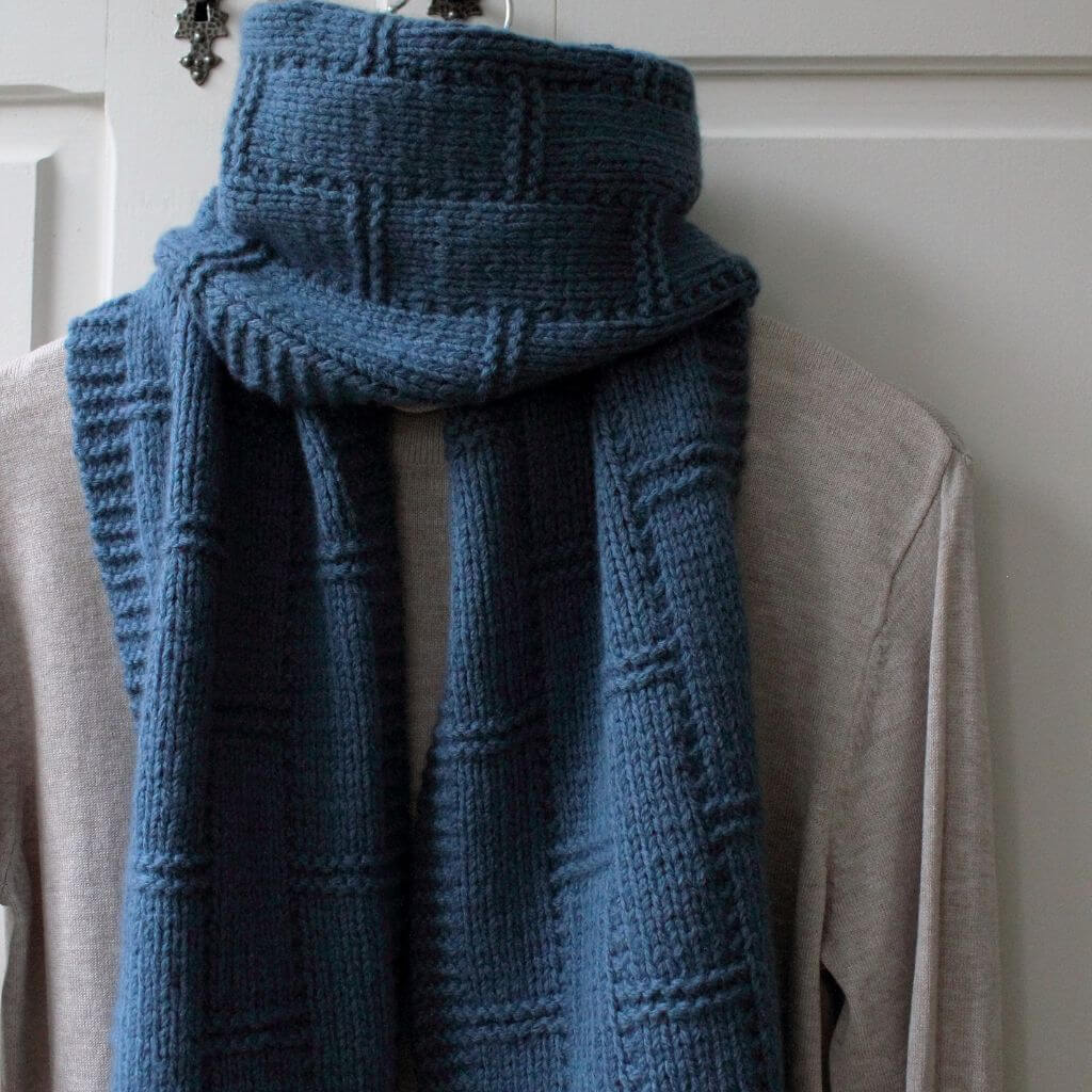 Eviknitwear Pattern Schal Juist Scraf Strickanletiung - Eviknitwear (PDF) Lieblingsgarn