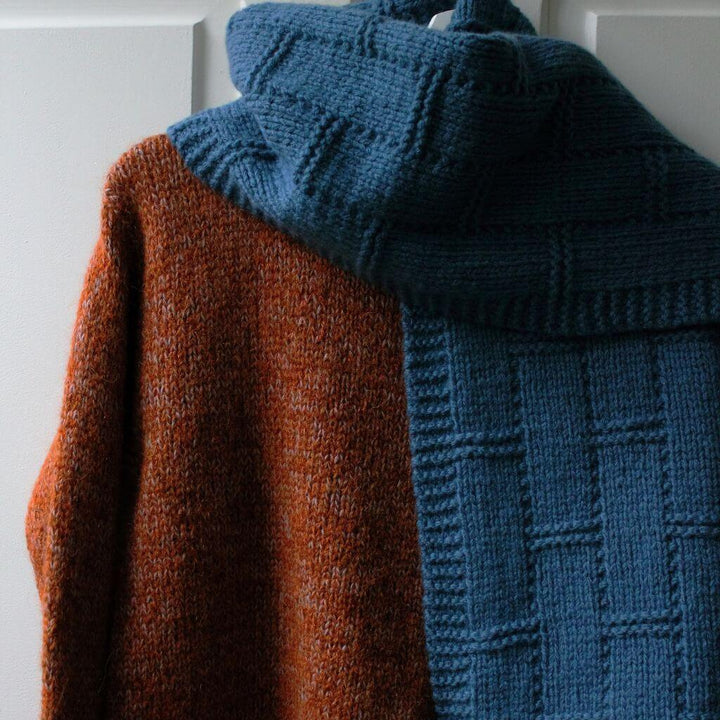 Eviknitwear Pattern Schal Juist Scraf Strickanletiung - Eviknitwear (PDF) Lieblingsgarn
