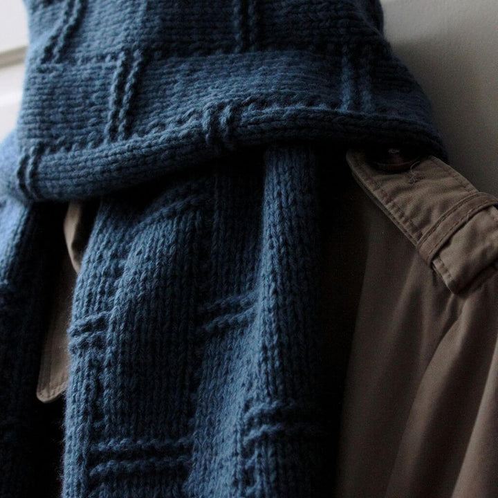 Eviknitwear Pattern Schal Juist Scraf Strickanletiung - Eviknitwear (PDF) Lieblingsgarn