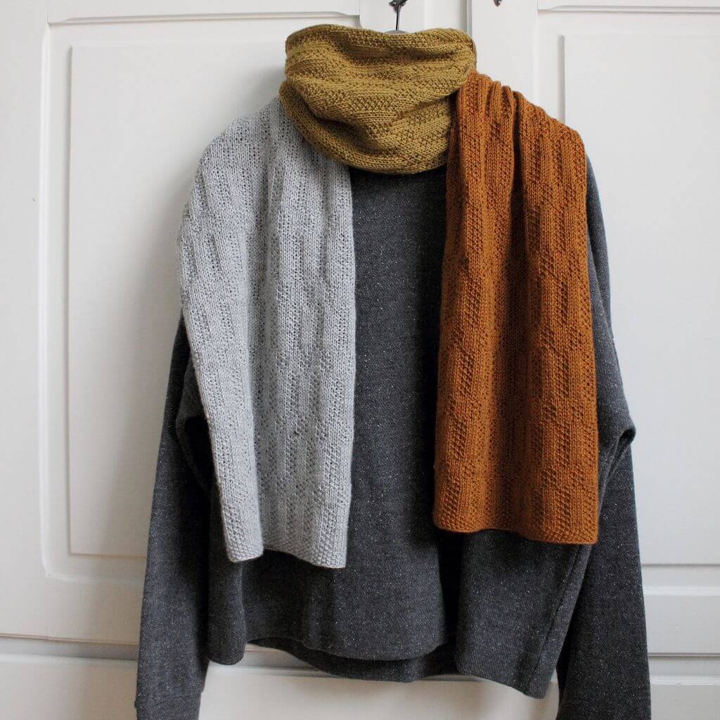 Eviknitwear Pattern Schal Listopad Shawl Strickanleitug - Eviknitwear (PDF) Lieblingsgarn