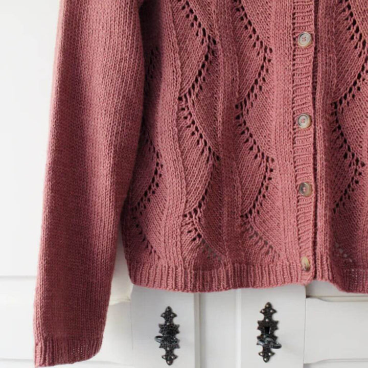 Eviknitwear Strickjacke Maloja Cardigan Strickanleitung - Eviknitwear (PDF) Lieblingsgarn
