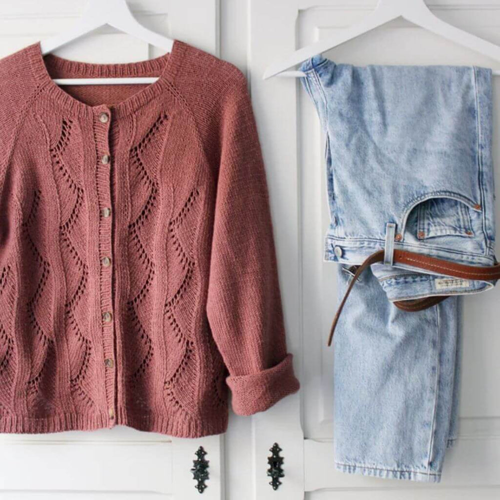 Eviknitwear Strickjacke Maloja Cardigan Strickanleitung - Eviknitwear (PDF) Lieblingsgarn