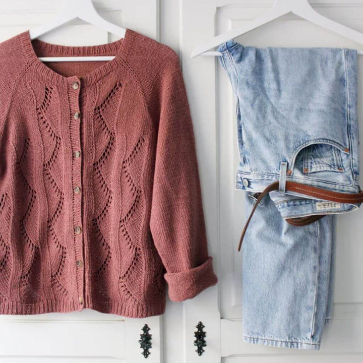 Eviknitwear Strickjacke Maloja Cardigan Strickanleitung - Eviknitwear (PDF) Lieblingsgarn