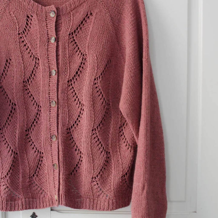Eviknitwear Strickjacke Maloja cardigan Strickanleitung - Eviknitwear (PDF) Lieblingsgarn