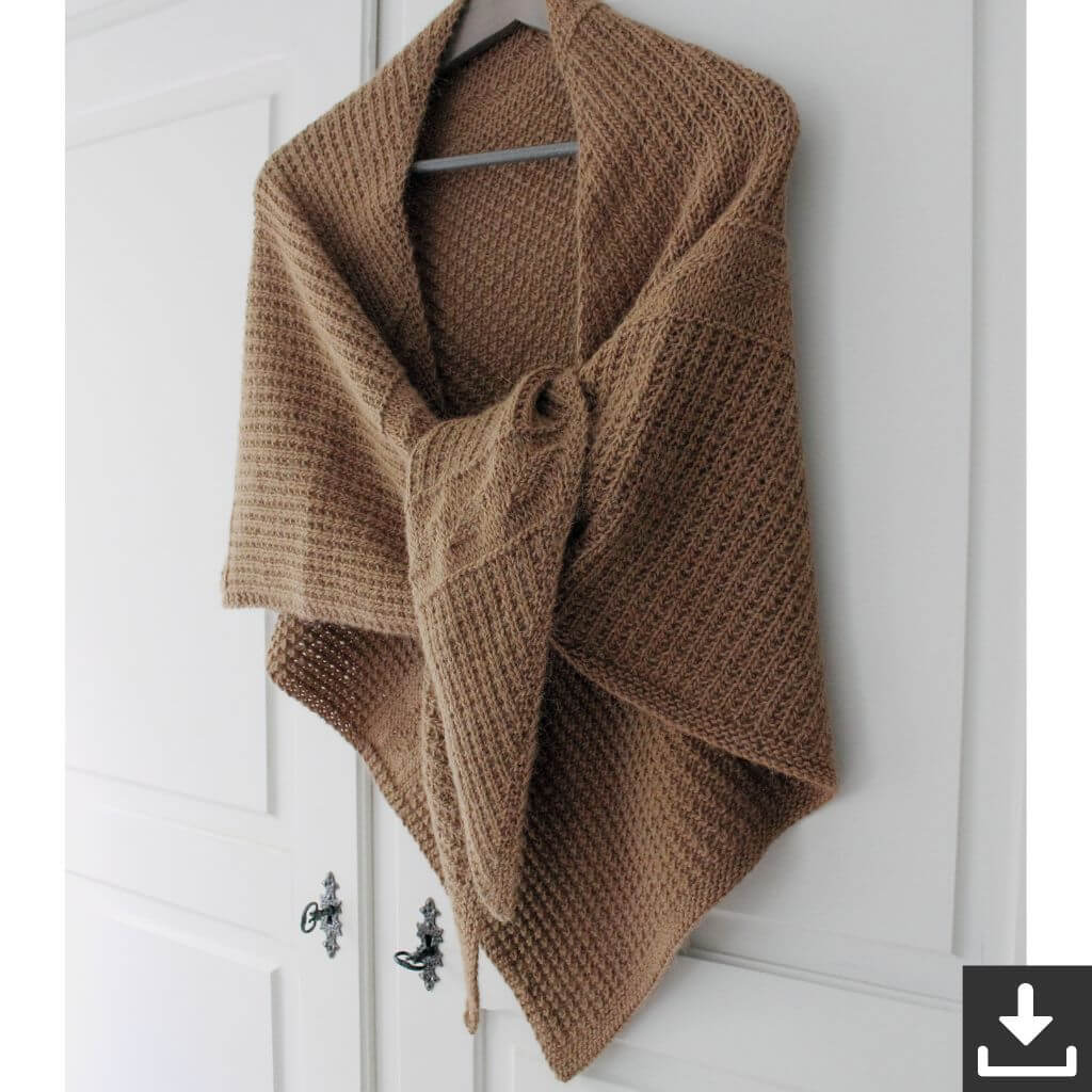 Eviknitwear Pattern Tuch Skarn Strickanleitung - Eviknitwear (PDF) Lieblingsgarn