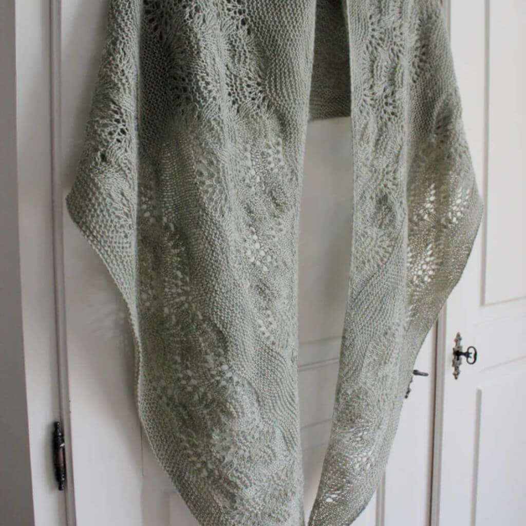Eviknitwear Sommernacht Shawl Strickanleitung - Eviknitwear (PDF) Lieblingsgarn