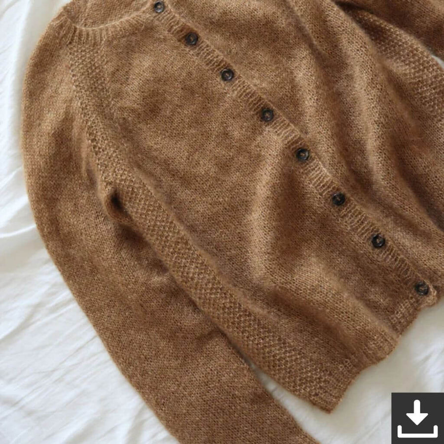 Eviknitwear Sonnenstunden Cardigan Strickanleitung - Eviknitwaer (PDF) Lieblingsgarn