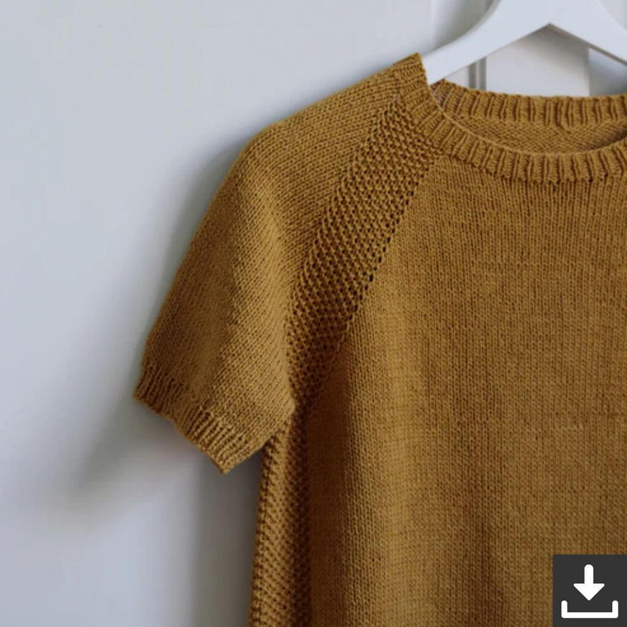 Eviknitwear T-Shirt Sonnenstunde Tee Strickanleitung - Eviknitwear (PDF) Lieblingsgarn