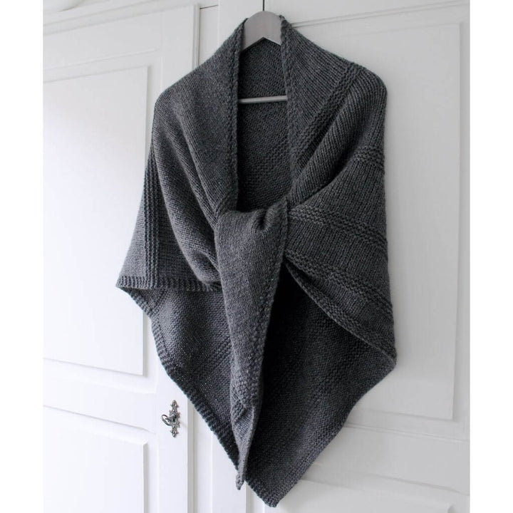 Eviknitwear Pattern Tuch Wintertage Shawl Strickanleitung - Eviknitwear (PDF) Lieblingsgarn