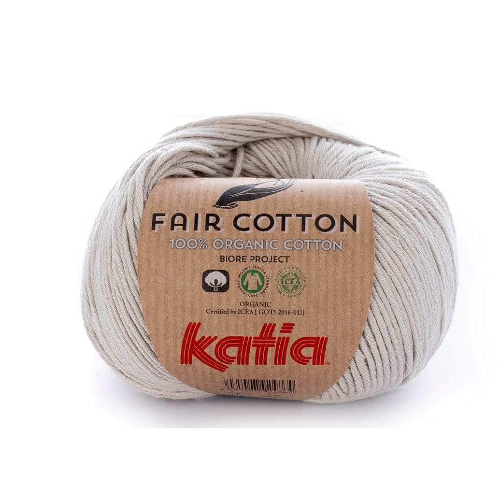 Katia 11 - Perlweiß Katia Fair Cotton Lieblingsgarn