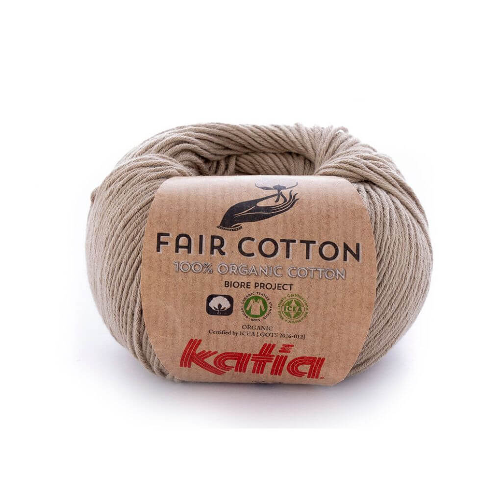 Katia 23 - Rehbraun Katia Fair Cotton Lieblingsgarn