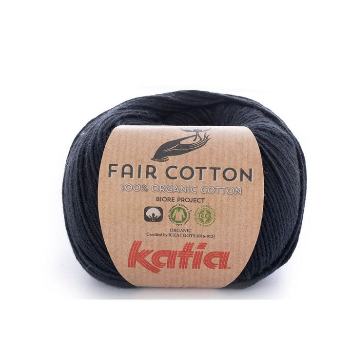 Katia 2 - Schwarz Katia Fair Cotton Lieblingsgarn