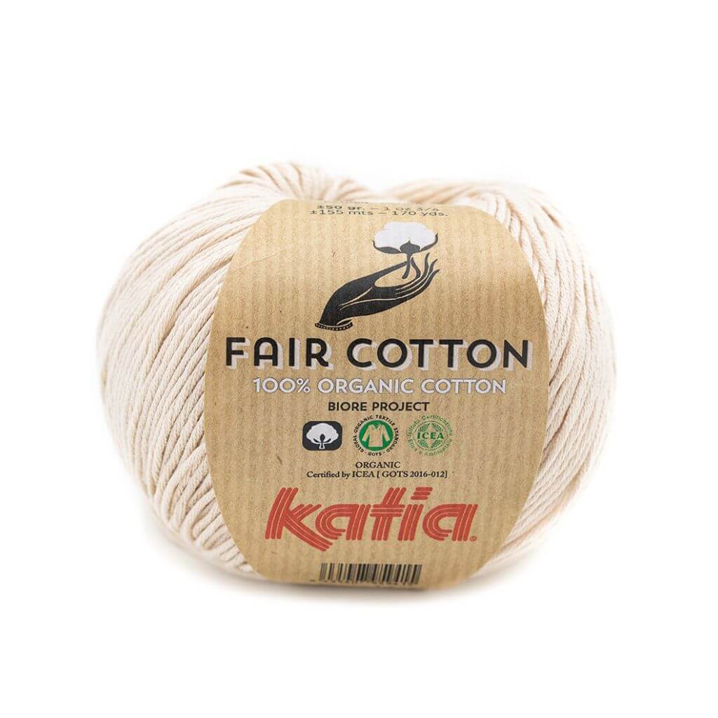 Katia 35 - Beige Katia Fair Cotton Lieblingsgarn