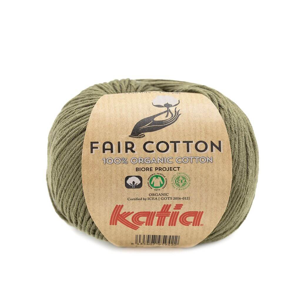 Katia 36 - Khaki Katia Fair Cotton Lieblingsgarn