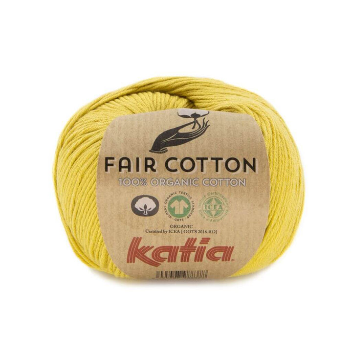 Katia 47 - Hellpistaziengrün Katia Fair Cotton Lieblingsgarn