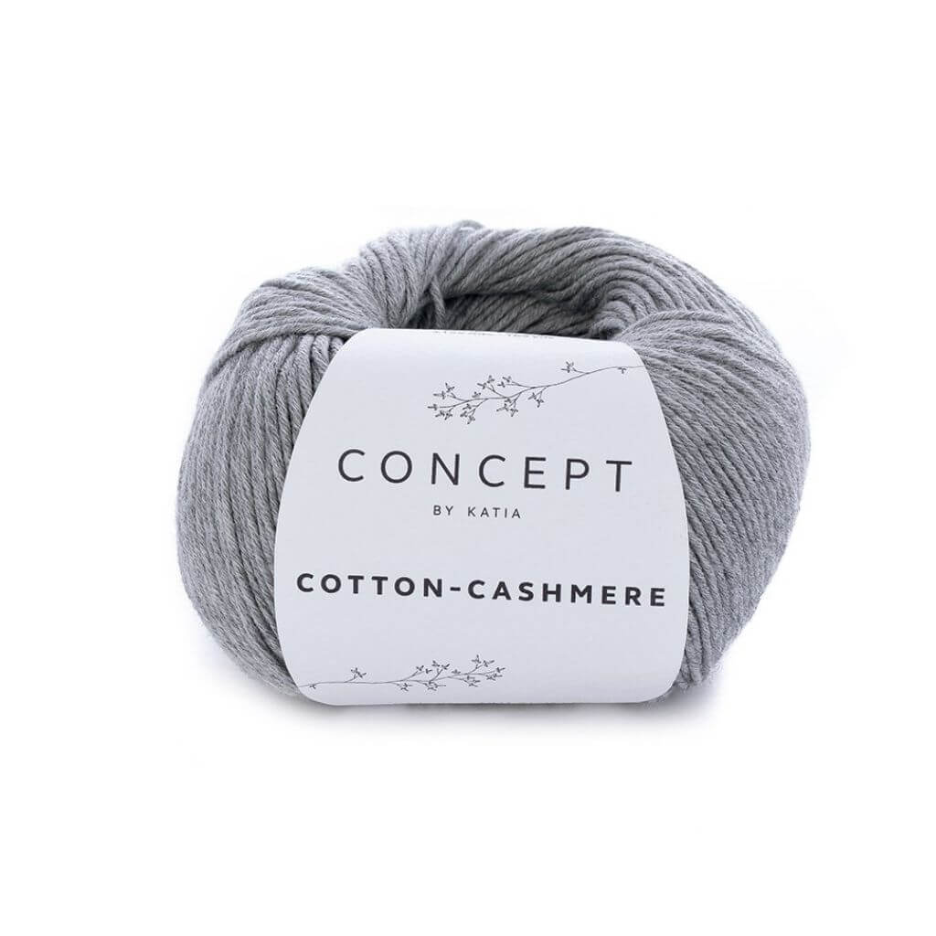 Katia 59 - Grau Katia Cotton Cashmere Lieblingsgarn