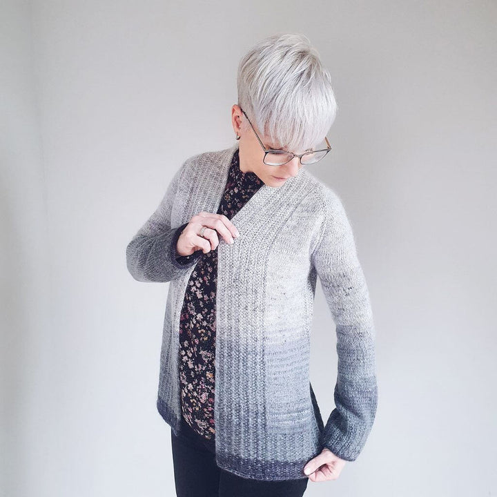 Feinmotorik Pattern All Used Up Cardigan Strickanleitung - Feinmotorik (PDF) Lieblingsgarn