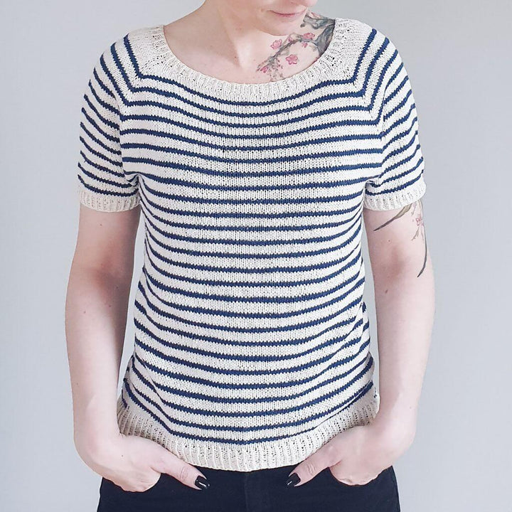 Feinmotorik Pattern Shirt Baltic Tee Strickanleitung - Feinmotorik (PDF) Lieblingsgarn