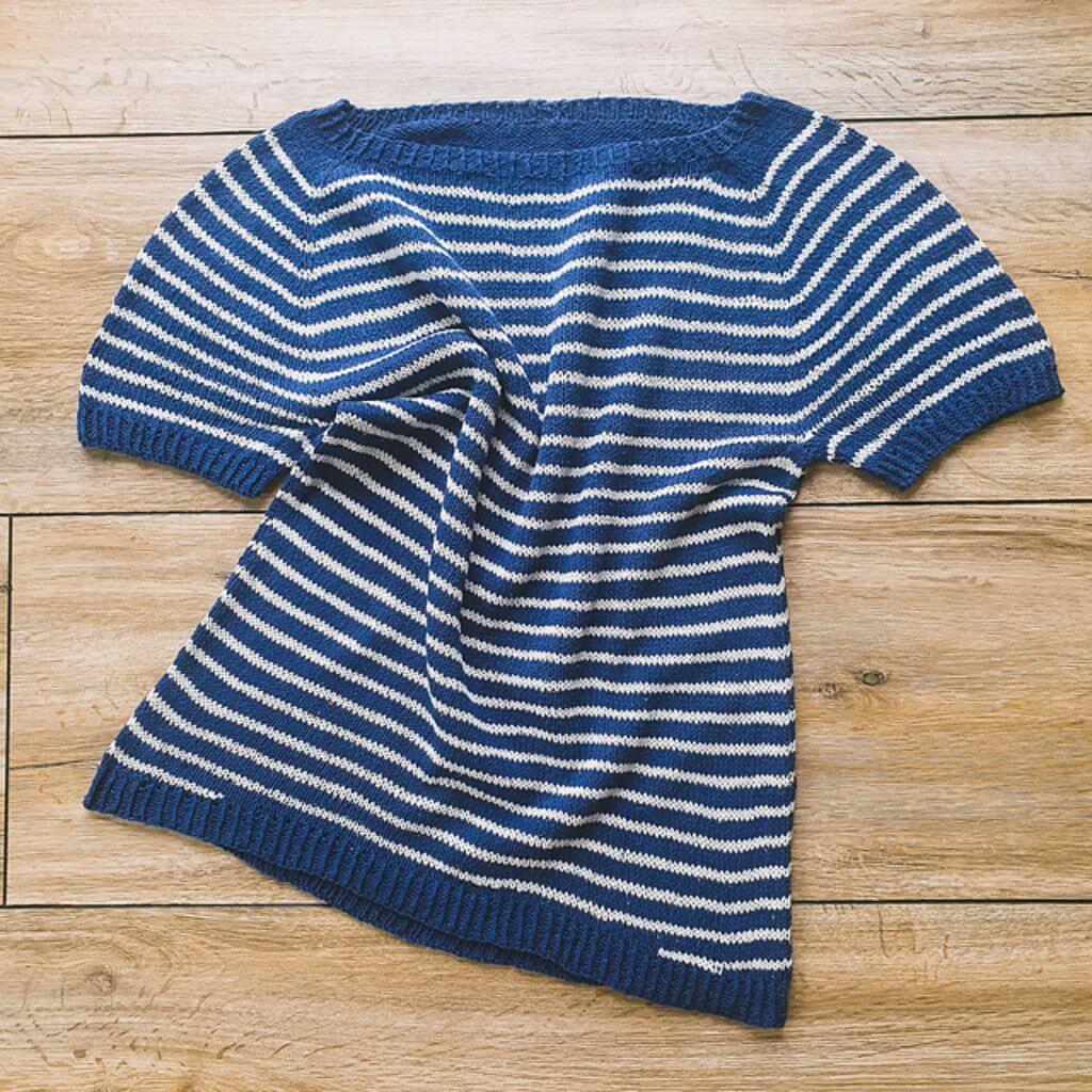 Feinmotorik Pattern Shirt Baltic Tee Strickanleitung - Feinmotorik (PDF) Lieblingsgarn