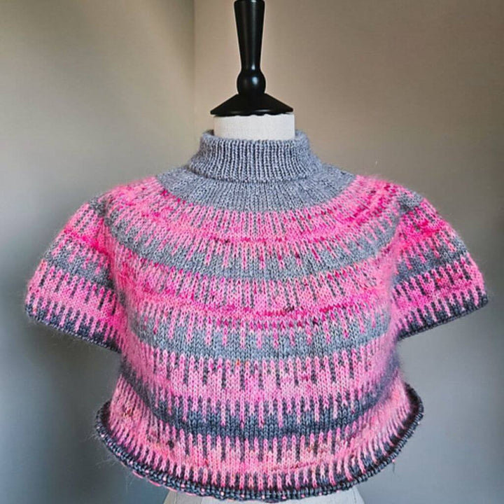 Feinmotorik Pattern Pullover Drip Dye DK Strickanleitung - Feinmotorik (PDF) Lieblingsgarn