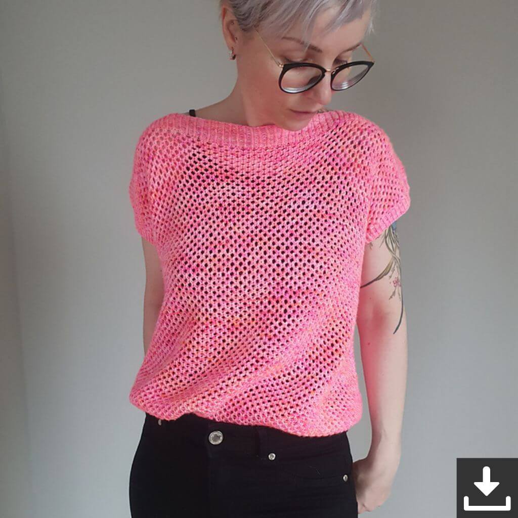 Feinmotorik Pattern Eivissa Shirt Strickanleitung - Feinmotorik (PDF) Lieblingsgarn