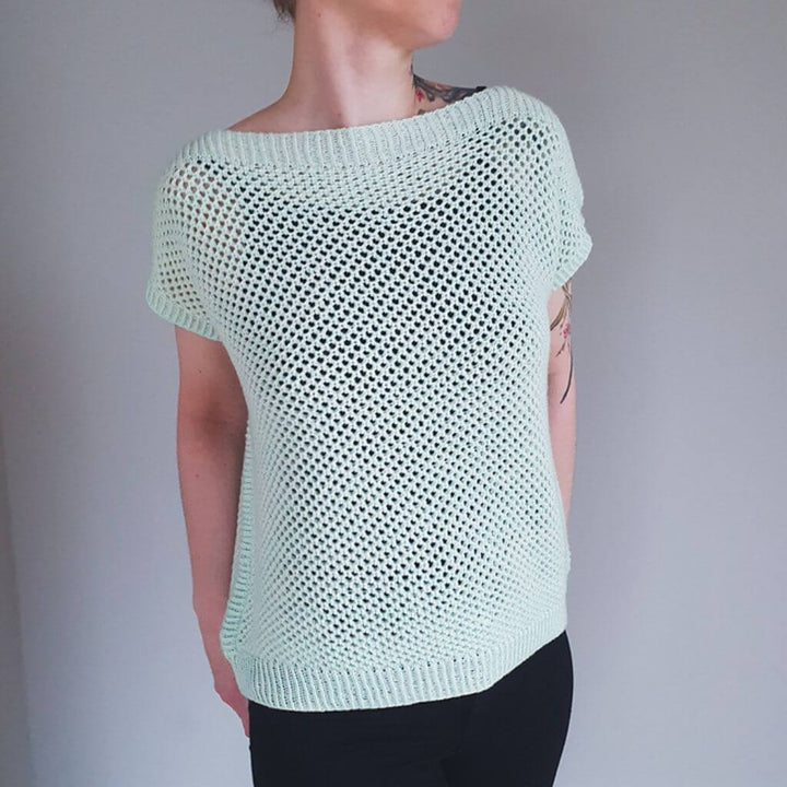 Feinmotorik Pattern Eivissa Shirt Strickanleitung - Feinmotorik (PDF) Lieblingsgarn